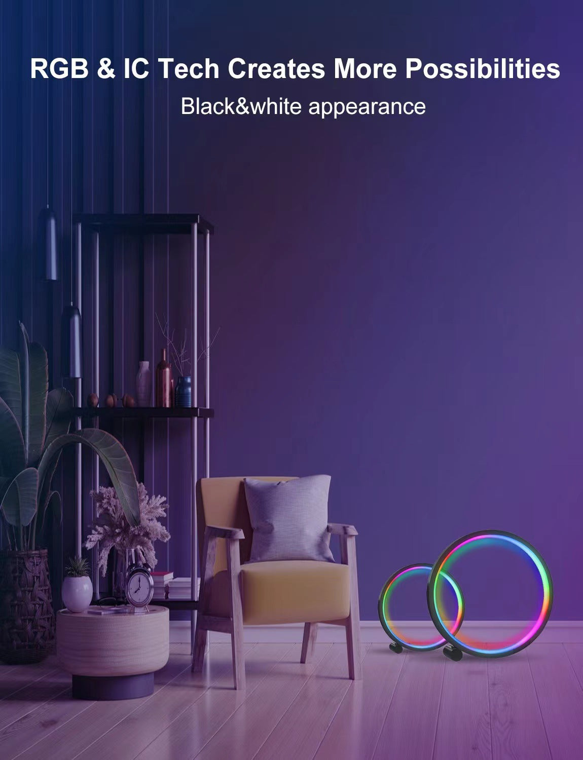 Serennest Halo Ring RGB Lamp