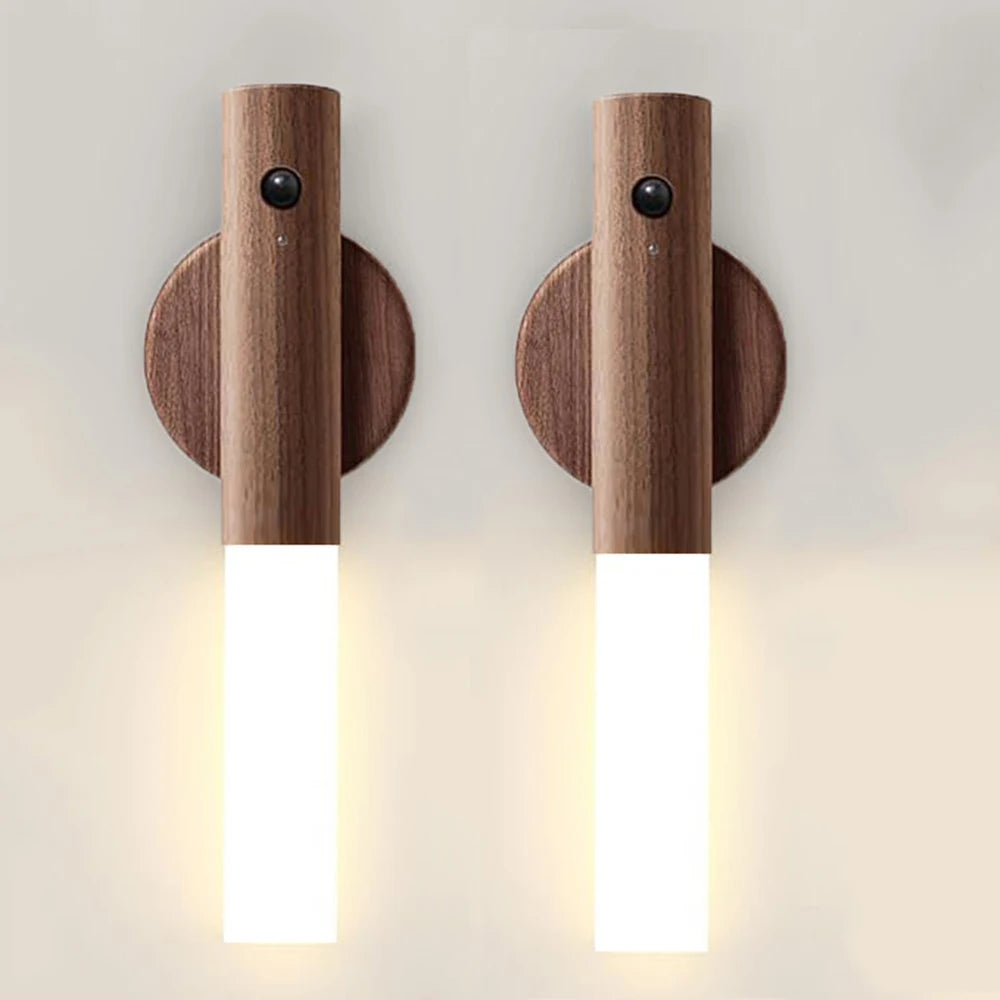 Serennest Wooden Wall Light